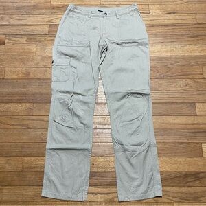 Patagonia Cargo Hiking Khaki Tan Pants Gorpcore Granola Women’s 8